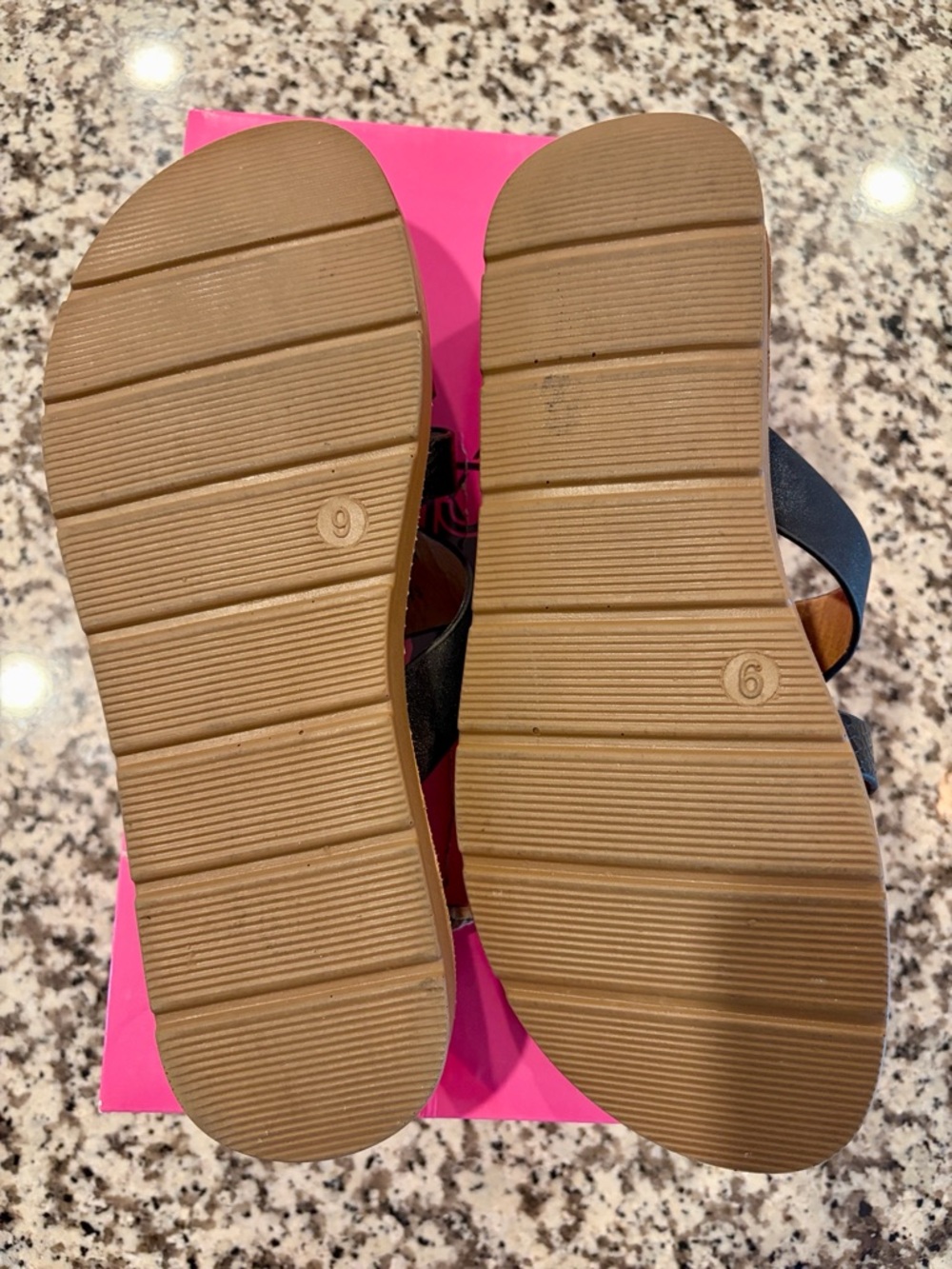 Corkys Black Slide Sandals (Box) - Picture 5 of 6